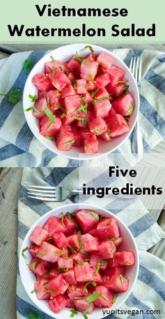 Vietnamese Watermelon Salad