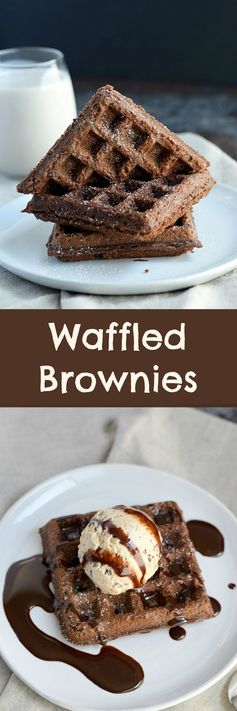 Waffled Brownies