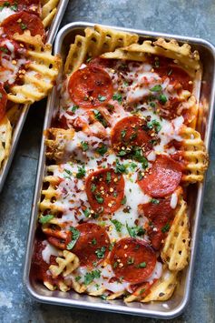 Waffled Pizza Fries