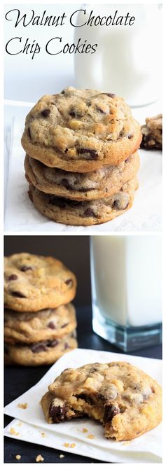 Walnut Chocolate Chip Cookies