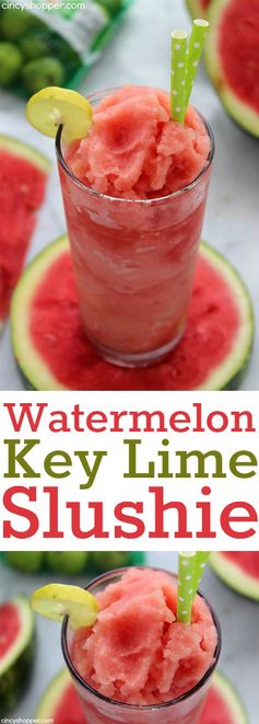 Watermelon Key Lime Slushie