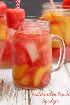 Watermelon Peach Spritzer