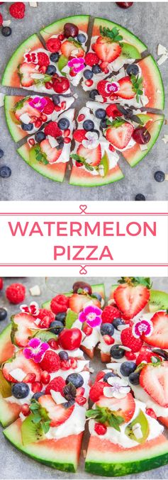 Watermelon Pizza