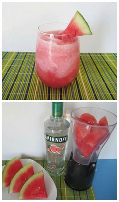 Watermelon Vodka Slush