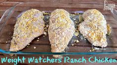 Weight Watcher Ranch Chicken