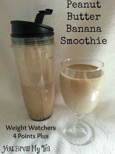 Weight Watchers Peanut Butter Banana Smoothie