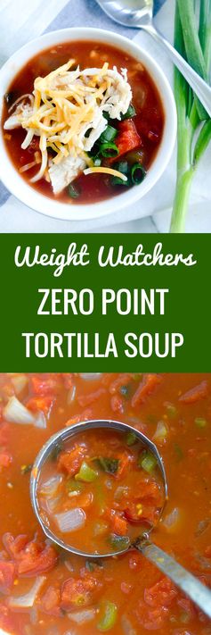 Weight Watchers Zero Point Tortilla Soup