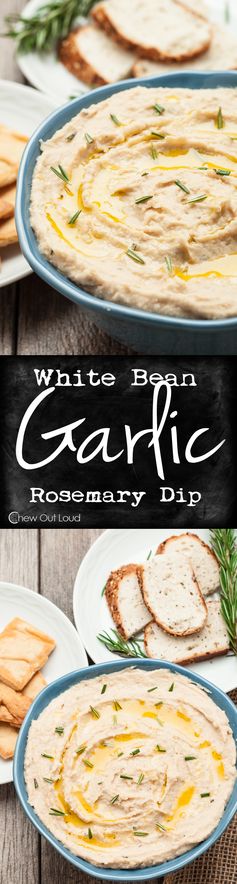 White Bean Garlic Dip