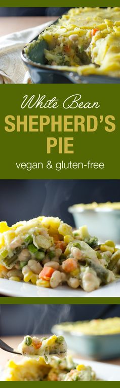 White Bean Shepherd's Pie (Vegan & GF