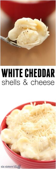 White Cheddar Shells and Cheese