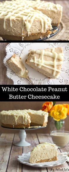 White Chocolate Peanut Butter Cheesecake