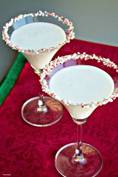 White Chocolate Peppermint Mocktini