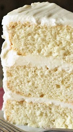 White Sour Cream Cake