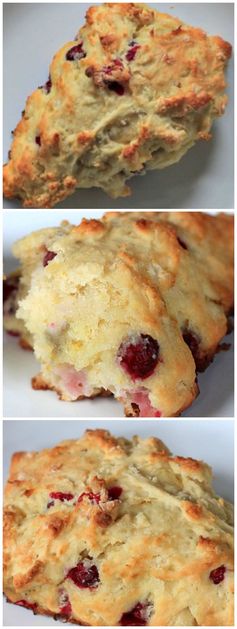 Whole Wheat Cranberry Orange Scones