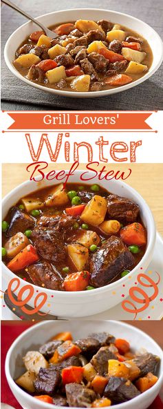 Winter Beef Stew Recipe (Ready in about 12 hours | Servings 8