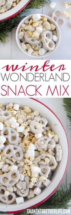 Winter Wonderland Snack Mix