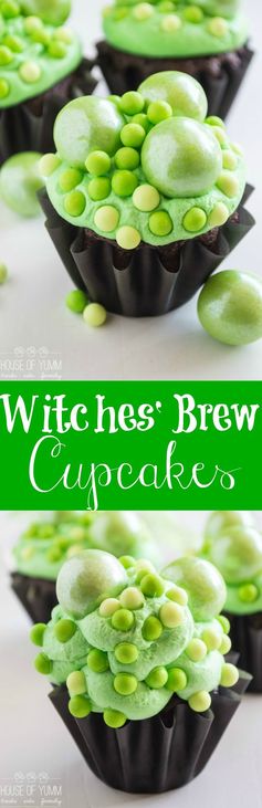 Witches' Brew Cupcakes