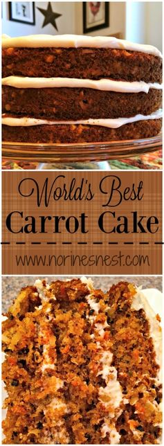 World’s Best Carrot Cake
