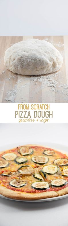 Yeast-Free Vegan Pizza Dough