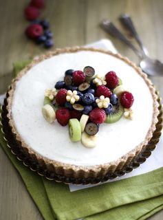 Yogurt Cardamom Tart