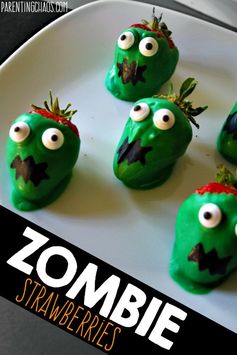 Zombie Chocolate Covered Strawberries