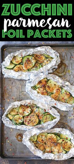 Zucchini Parmesan Foil Packets