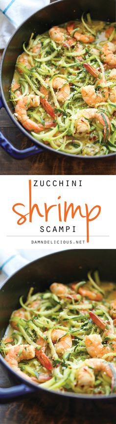 Zucchini Shrimp Scampi