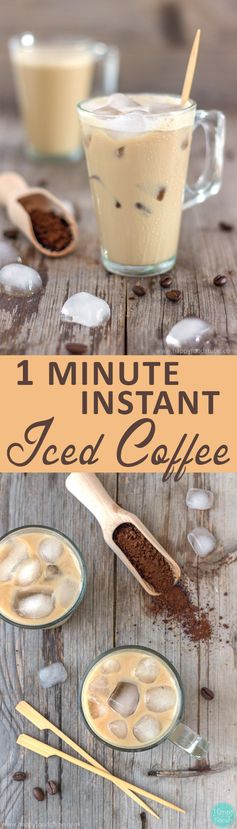 1 Minute Instant Iced Coffee