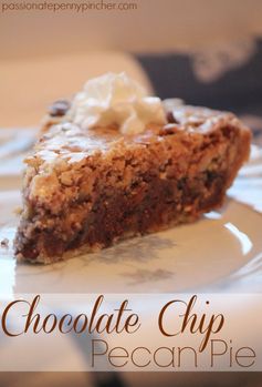 12 Days Christmas Baking: Chocolate Chip Pecan Pie