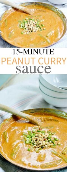 15-Minute Peanut Curry Sauce