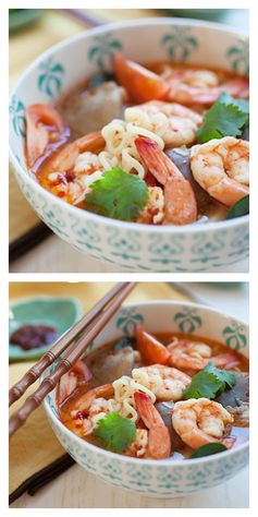 15-Minute Tom Yum Noodle Soup