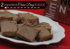 2 Ingredient Cream Drop Fudge