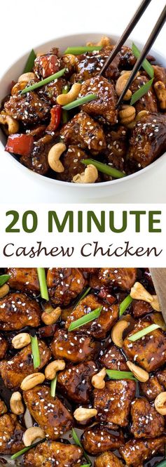 20 Minute Cashew Chicken