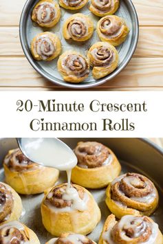 20-minute Crescent Cinnamon Rolls