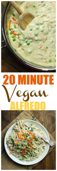 20 Minute Vegan Alfredo