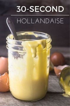 30 Second Hollandaise Sauce