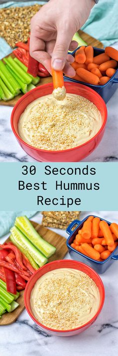 30 Seconds Best Hummus