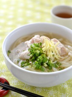 鶏だししょうが温うどん