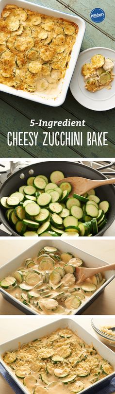 5-Ingredient Cheesy Zucchini Bake