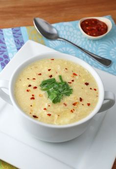 5 Minute Keto Egg Drop Soup