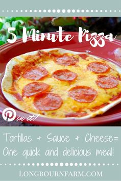 5 Minute Pizza