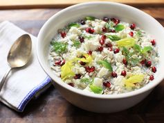 7-Layer Make-Ahead Salad With Chickpeas, Endive, and Yogurt Dressing