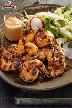 7 Spice Teriyaki Shrimp with Spicy Citrus Yum Yum Sauce