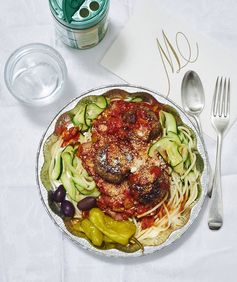 “Zoodles” & Turkey Meatballs