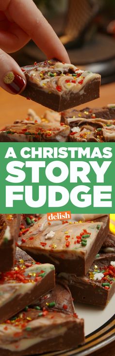 A Christmas Story-Inspired Fudge