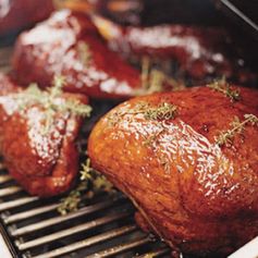 Adam's Bourbon-Glazed Barbecue Turkey