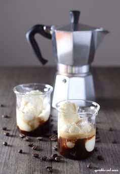 Affogato (Ice Cream or Gelato with Espresso