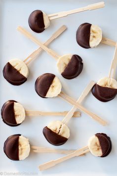 After School Snack: Chocolate Banana Pops