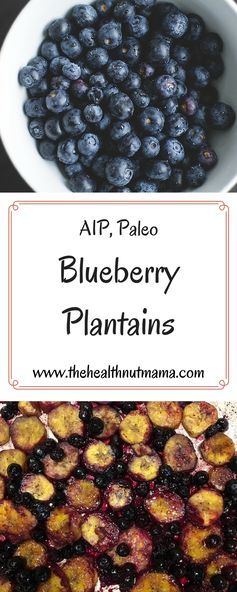 AIP/Paleo Blueberry Plantains