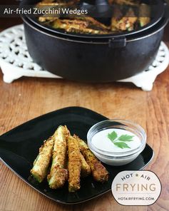 Air-fried Zucchini Wedges